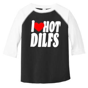 I Heart Hot Dilfs Toddler Fine Jersey T-Shirt