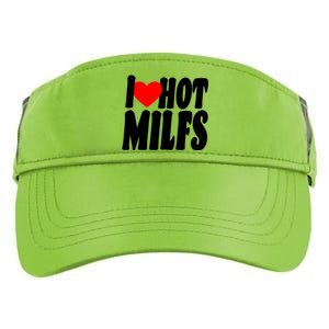 I Heart Hot Miffs Adult Drive Performance Visor