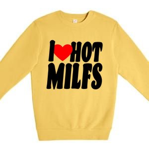 I Heart Hot Miffs Premium Crewneck Sweatshirt