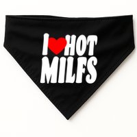 I Heart Hot Miffs USA-Made Doggie Bandana