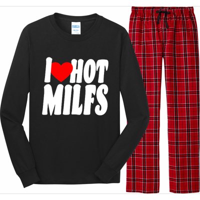 I Heart Hot Miffs Long Sleeve Pajama Set