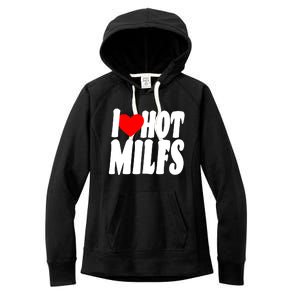 I Heart Hot Miffs Women's Fleece Hoodie