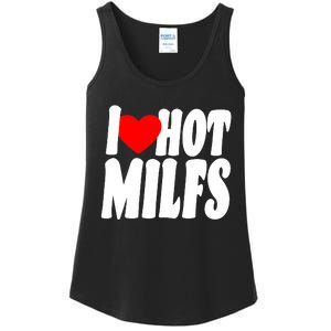 I Heart Hot Miffs Ladies Essential Tank