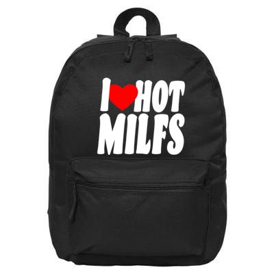 I Heart Hot Miffs 16 in Basic Backpack
