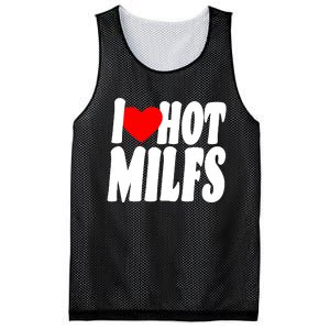 I Heart Hot Miffs Mesh Reversible Basketball Jersey Tank