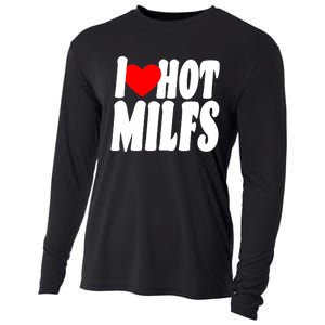 I Heart Hot Miffs Cooling Performance Long Sleeve Crew