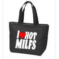 I Heart Hot Miffs Zip Tote Bag