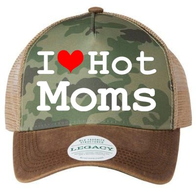 I Heart Hot Moms Legacy Tie Dye Trucker Hat