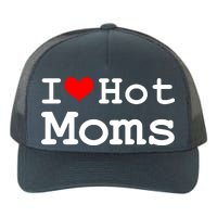 I Heart Hot Moms Yupoong Adult 5-Panel Trucker Hat