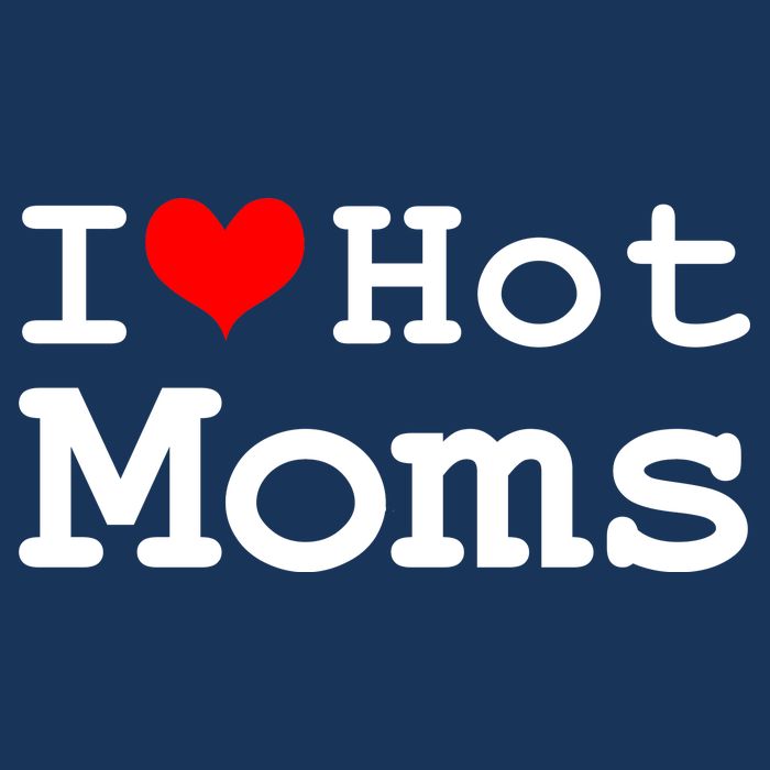 I Heart Hot Moms 16 in Basic Backpack