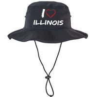 I Heart Illinois  Legacy Cool Fit Booney Bucket Hat