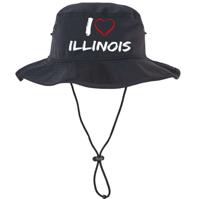 I Heart Illinois  Legacy Cool Fit Booney Bucket Hat