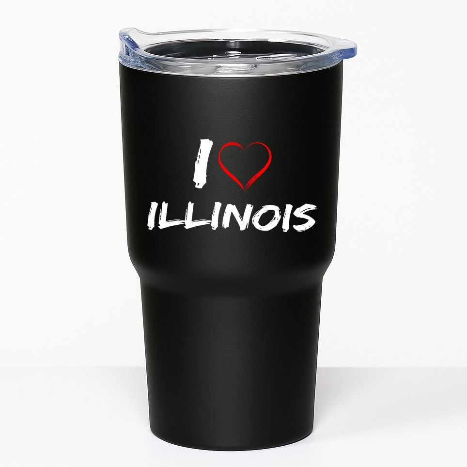 I Heart Illinois  Tumbler