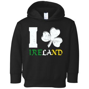 I Heart Ireland Irish Clover Toddler Hoodie