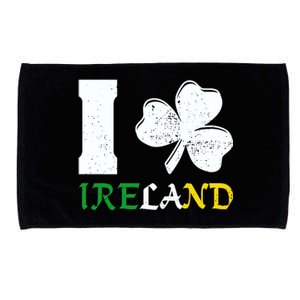 I Heart Ireland Irish Clover Microfiber Hand Towel