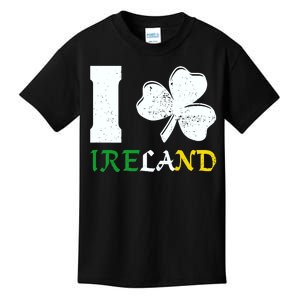 I Heart Ireland Irish Clover Kids T-Shirt