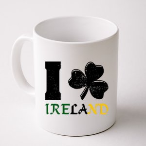 I Heart Ireland Irish Clover Coffee Mug