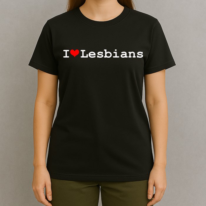 I Heart Lesbians T-Shirt