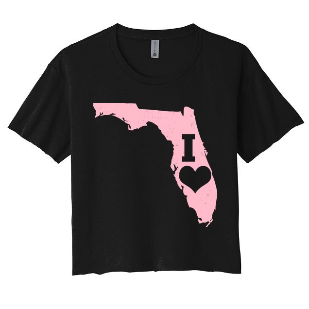 I Heart Love Florida State Crop Top