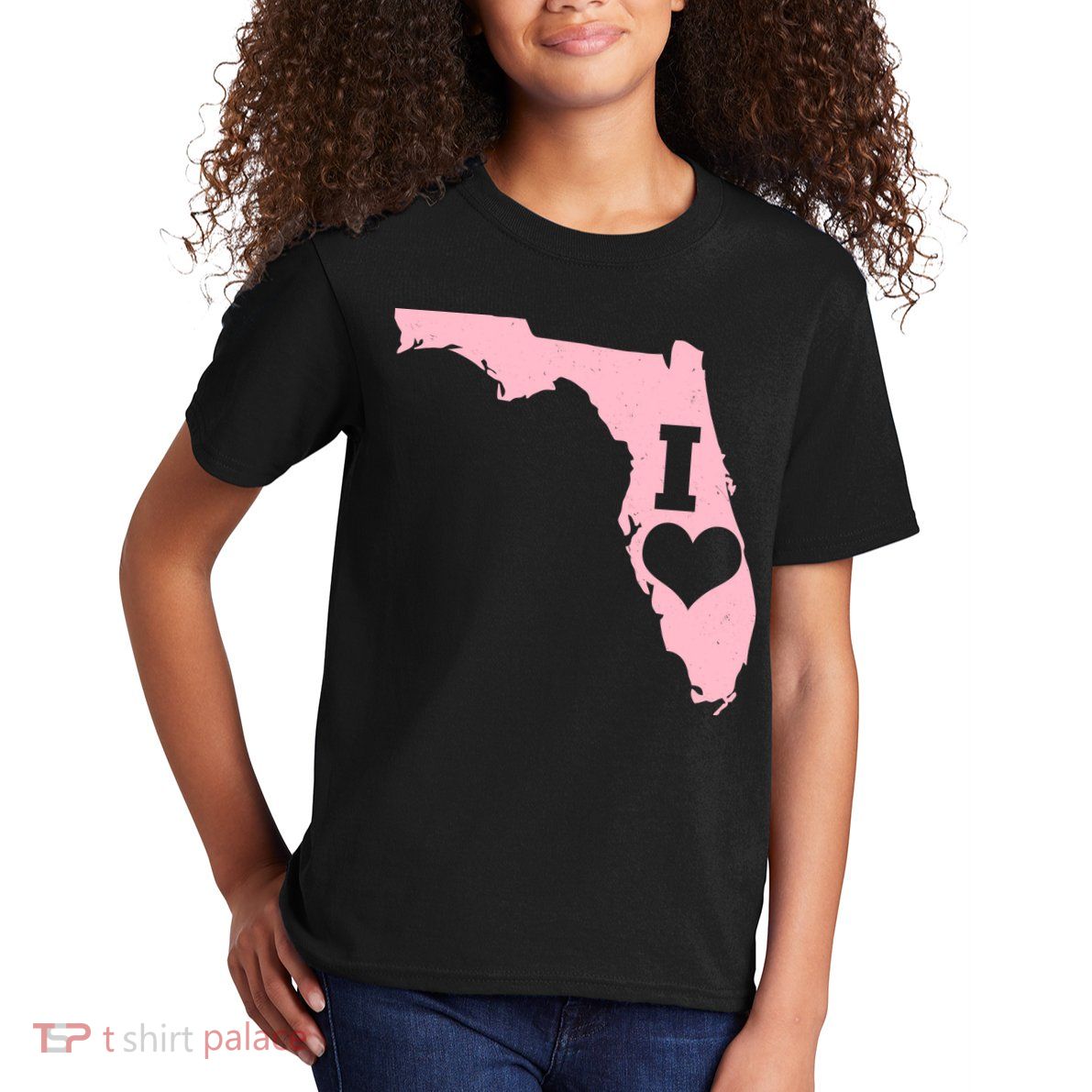 I Heart Love Florida State Kids T-Shirt