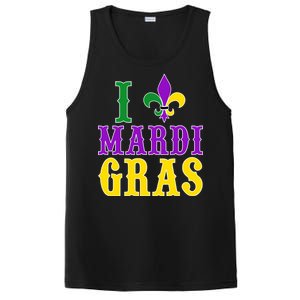 I Heart Mardi Gras PosiCharge Competitor Tank