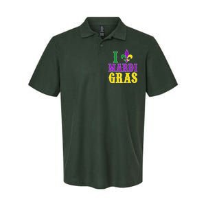 I Heart Mardi Gras Softstyle Adult Sport Polo