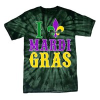 I Heart Mardi Gras Tie-Dye T-Shirt