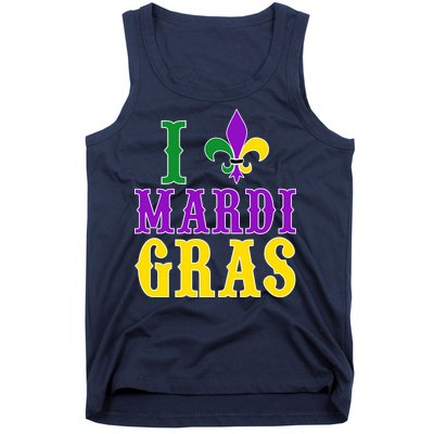 I Heart Mardi Gras Tank Top