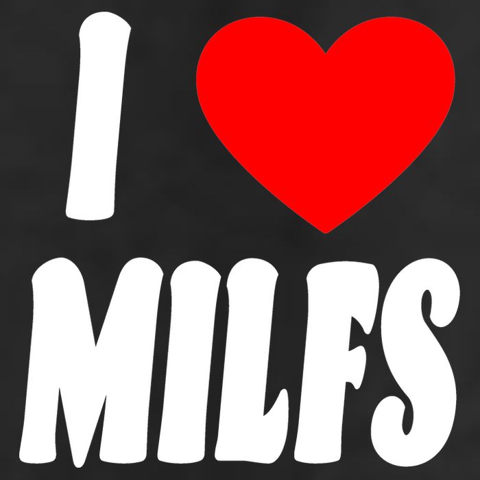 I Heart Milfs 7 Panel Mesh Trucker Snapback Hat