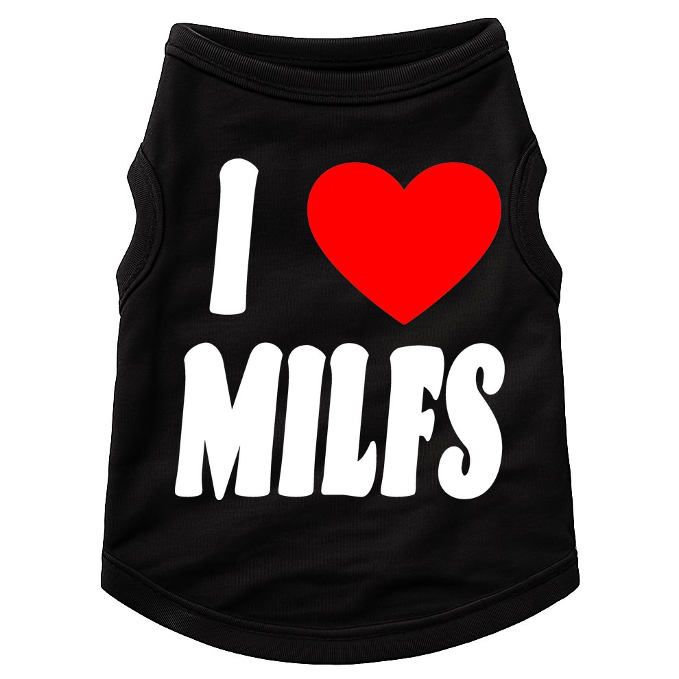 I Heart Milfs Doggie Tank