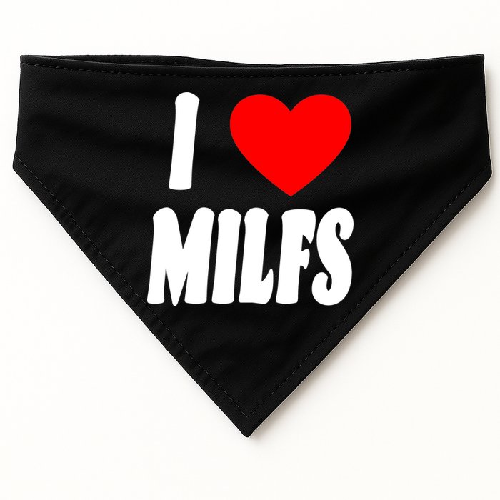 I Heart Milfs USA-Made Doggie Bandana