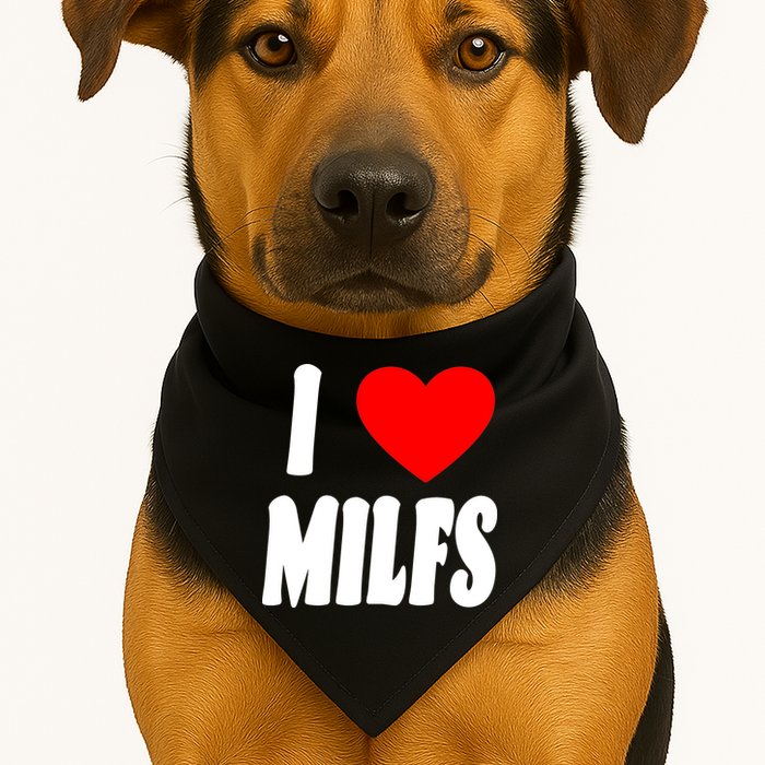 I Heart Milfs USA-Made Doggie Bandana
