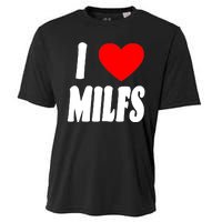 I Heart Milfs Cooling Performance Crew T-Shirt