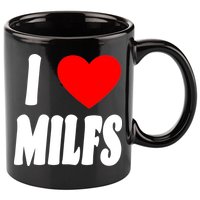 I Heart Milfs 11oz C Handle Ceramic Mug