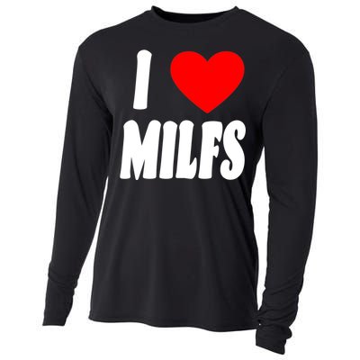 I Heart Milfs Cooling Performance Long Sleeve Crew