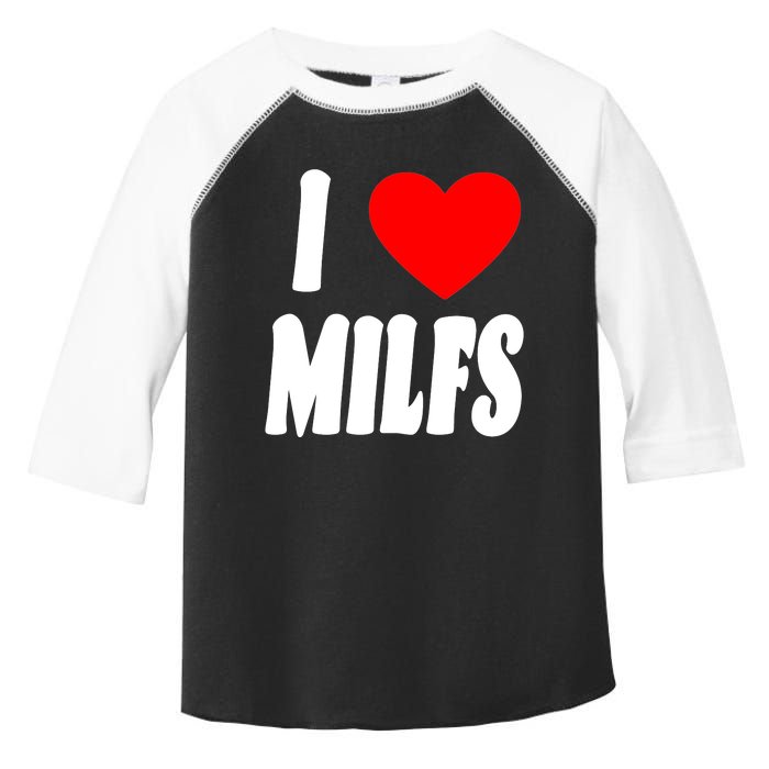 I Heart Milfs Toddler Fine Jersey T-Shirt