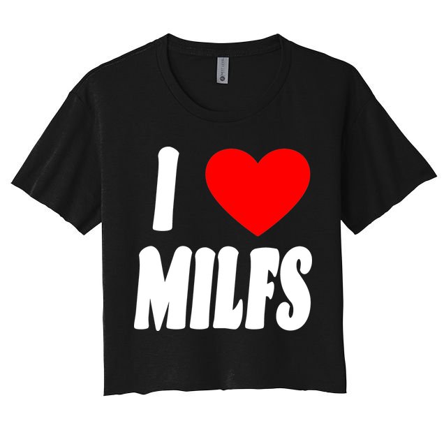 I Heart Milfs Crop Top