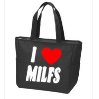 I Heart Milfs Zip Tote Bag
