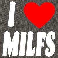 I Heart Milfs Cotton Canvas Backpack