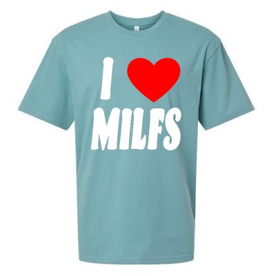 I Heart Milfs Sueded Cloud Jersey T-Shirt