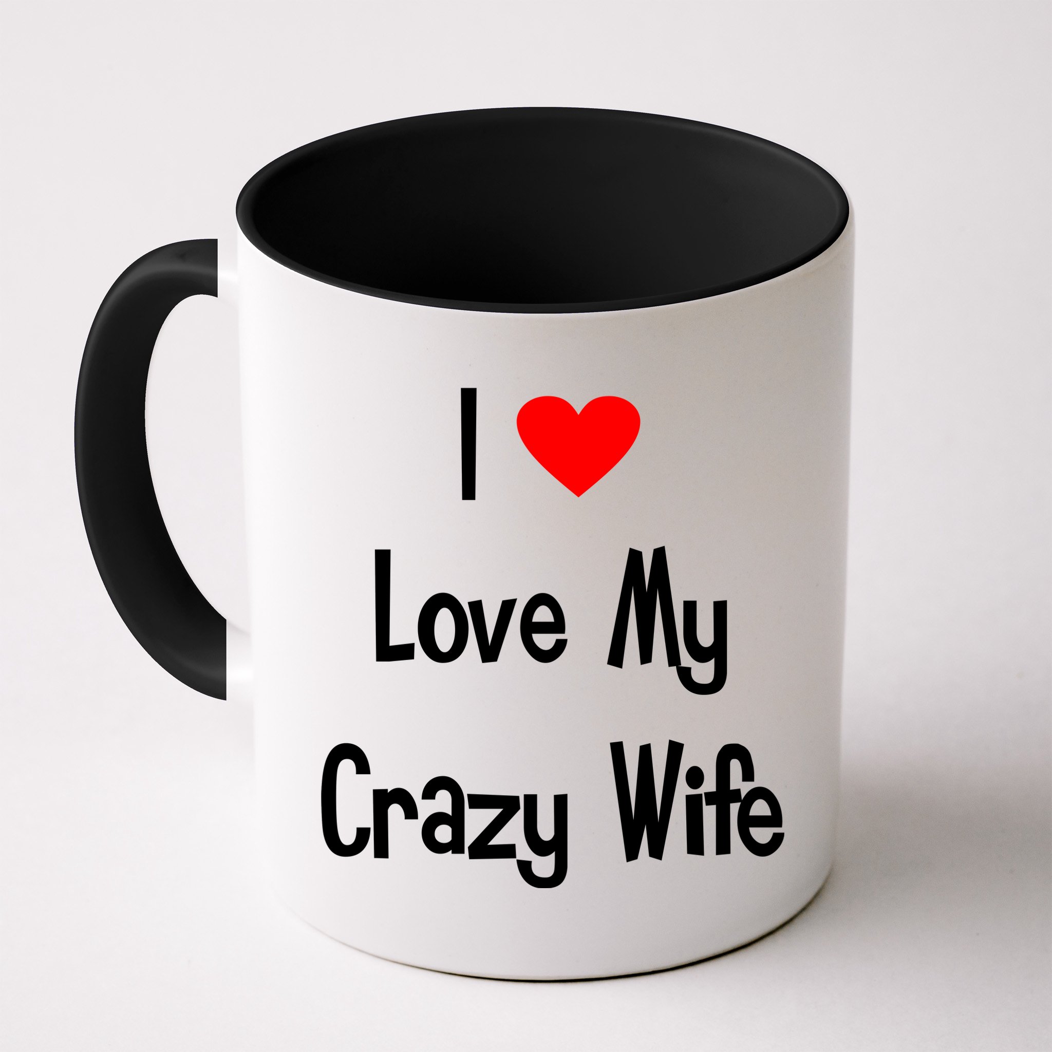 I Heart My Crazy Wife Mug