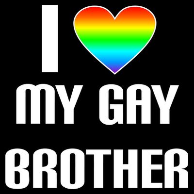 I Heart My Gay Brother T-Shirt