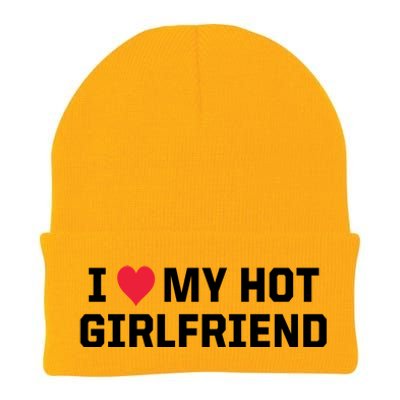 I Heart My Hot Girlfriend Fenny Couples Knit Cap Winter Beanie