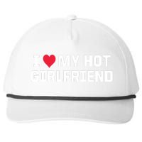 I Heart My Hot Girlfriend Fenny Couples Snapback Five-Panel Rope Hat