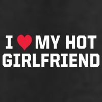 I Heart My Hot Girlfriend Fenny Couples 11oz C Handle Ceramic Mug
