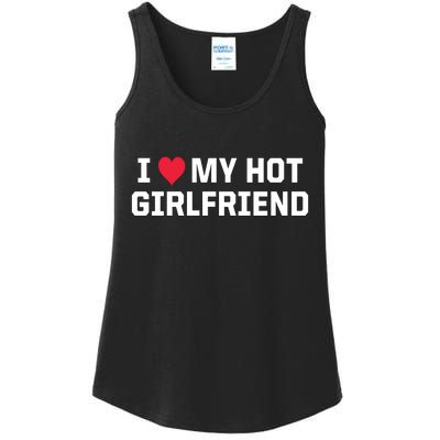 I Heart My Hot Girlfriend Fenny Couples Ladies Essential Tank