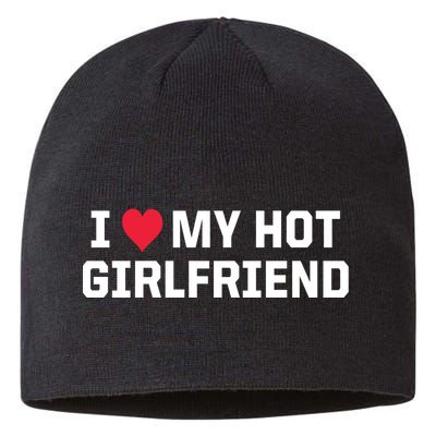 I Heart My Hot Girlfriend Fenny Couples Sustainable Beanie