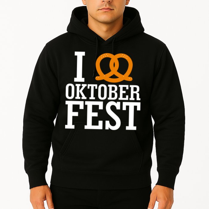 I Heart Oktoberfest Pretzel Hoodie