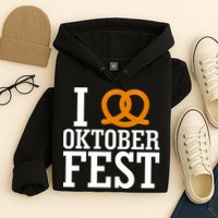 I Heart Oktoberfest Pretzel Hoodie