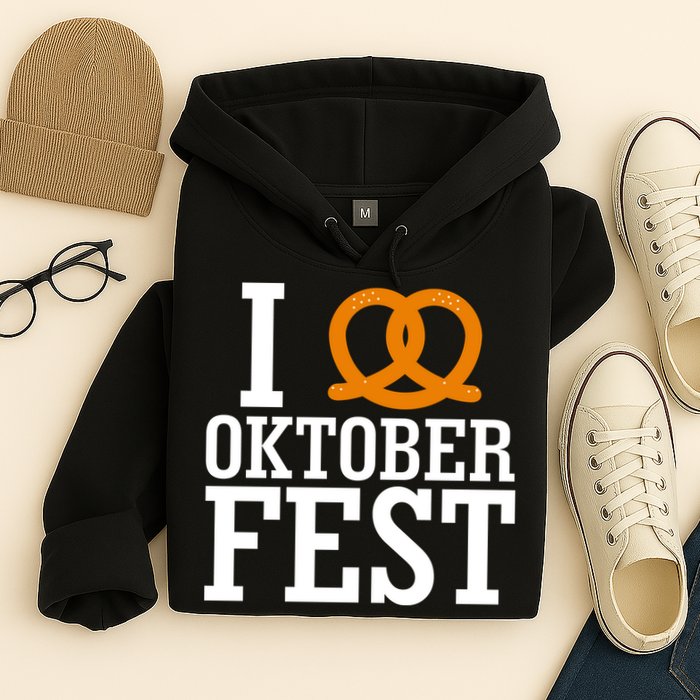 I Heart Oktoberfest Pretzel Hoodie